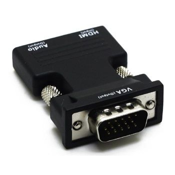 HDMI Female To Vga Male Converter With Audio Output