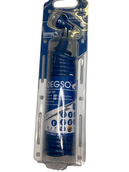 Adegso- Coil Hose Set- 7.5m