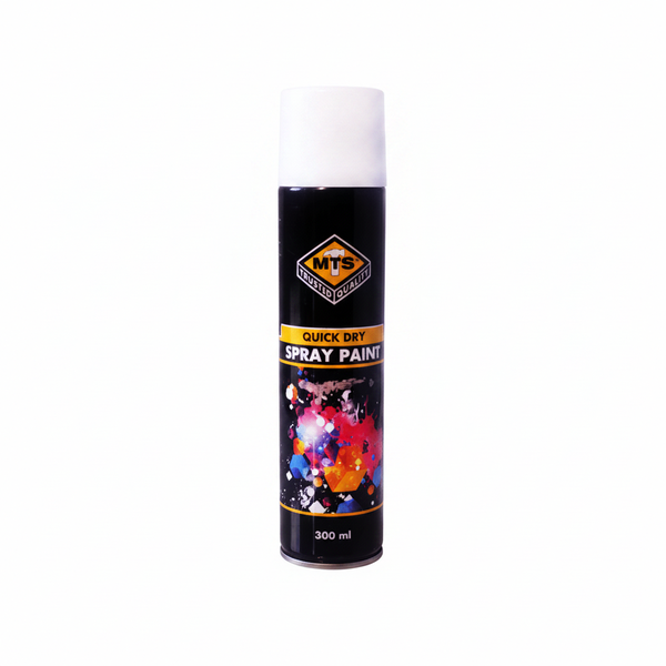 MTS - Spray Paint - Smooth Finish - Indoor &amp; Outdoor - Satin White - 300ml