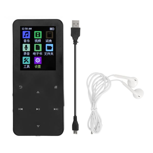 Portable Bluetooth MP3 Player: HiFi Music, Dictionary, Recording for Learning, Entertainment &amp; Sports