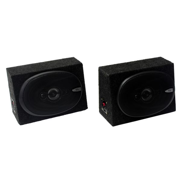 Ice Power IPS-698 800w 5 Way 6x9 Speakers in Enclosure