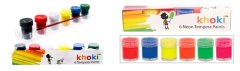 12 Tempera Paint Colours . (neon and primary)