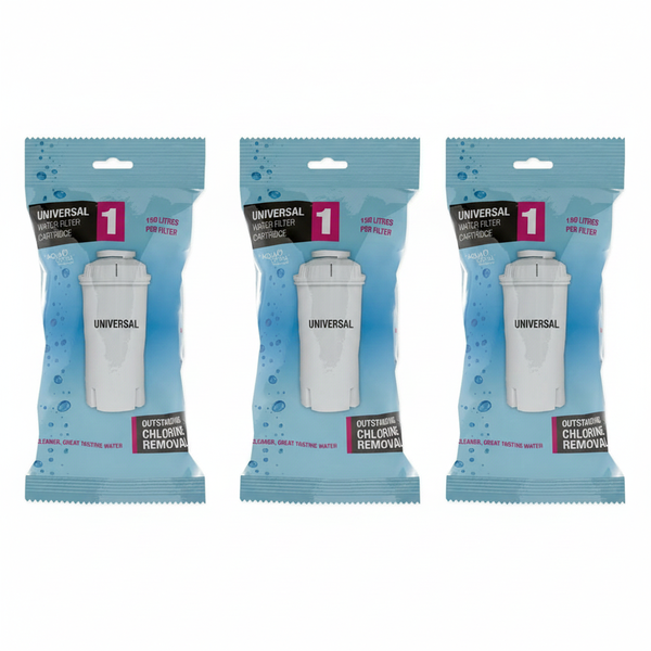 Feelive Universal Water Filter for Aqua Optima Systems - 3 Pack