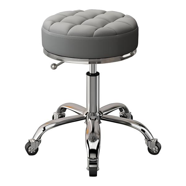 Vintage Swivel Stool - Adjustable Height with Lever