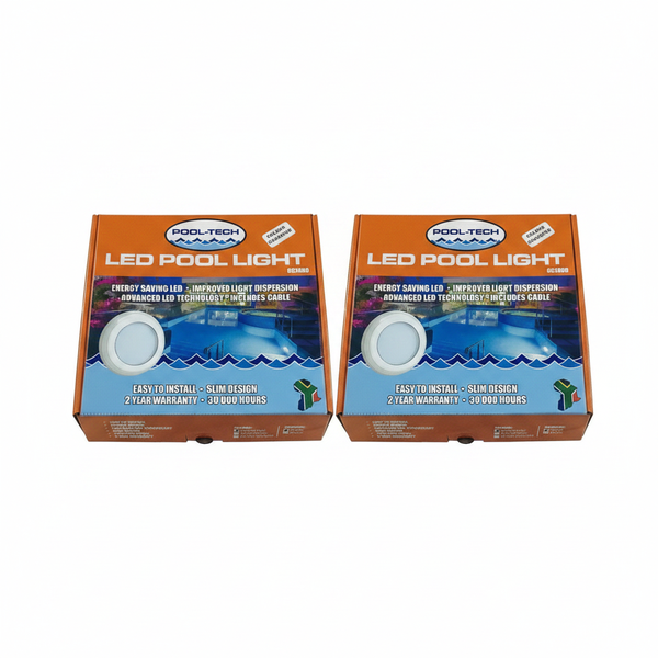 LED Pool Light - Vibrant Hawaii Blue for Nighttime Ambiance - 2 Pack