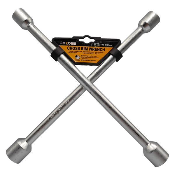 Tokoma Cross Rim Wrench (17-19-21-23mm)