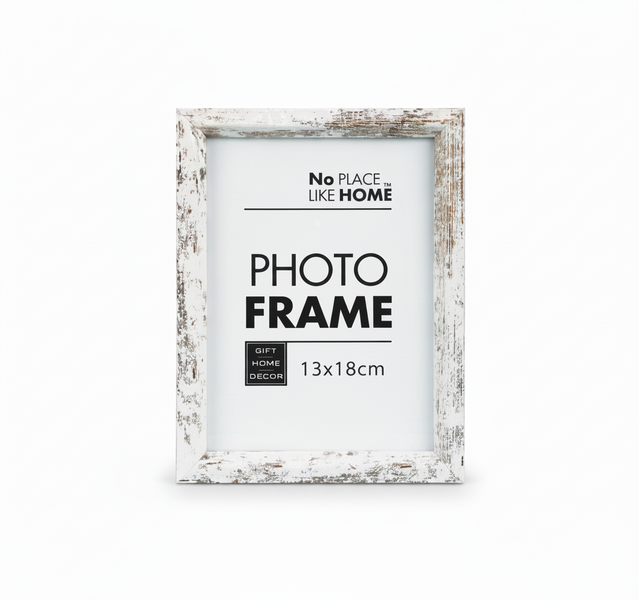 No Place Like Home Distressed Photo Frame for 13x18 cm Picture