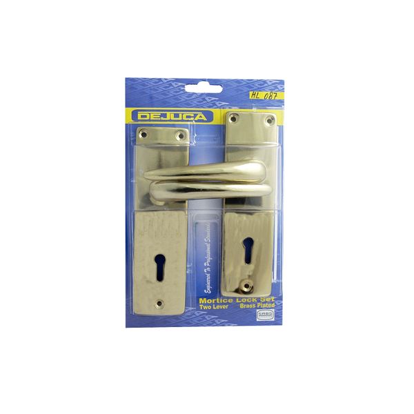Dejuca - Mortice Lock Set - 2l - Bp - Blister - 3 Pack