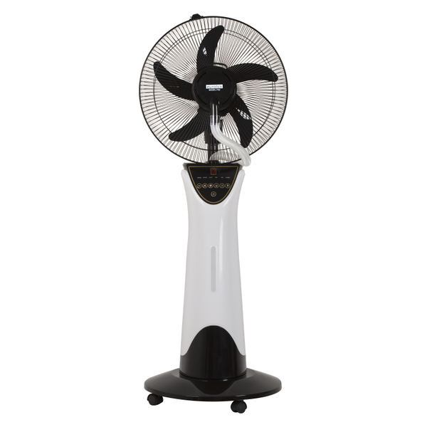 Eurolux Tower Portable Rechargeable Mist Fan With Led Light