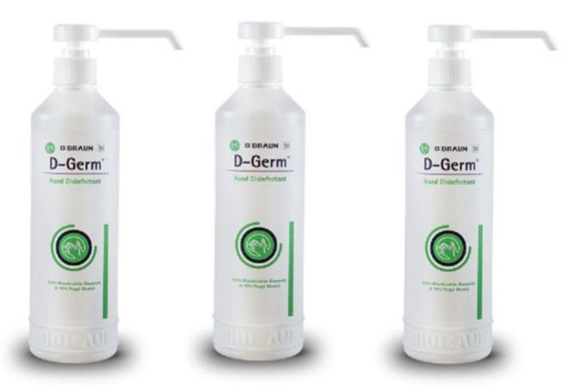 B/Braun D-Germ 500ml Pump x 3 Pack