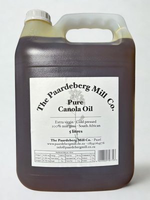 Paardeberg Mill Co Pure Canola Oil 5L