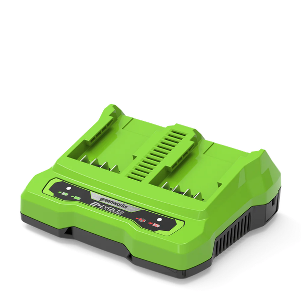 Greenworks 24V Dual Port Rapid Charger