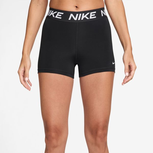 Nike Women's Pro Mid-Rise 5" Biker Shorts - Black/White