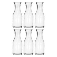 Regent Glass Carafe 6 Pack, 500Ml (200X75Mm Dia)