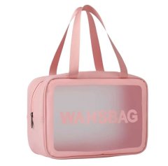 PVC Large Capacity Waterproof Cosmetic Bag Travel Toiletry Organizer