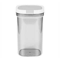 Airtight Coffee Storage Container, 1800ML Plastic Kitchen Canister with Lid