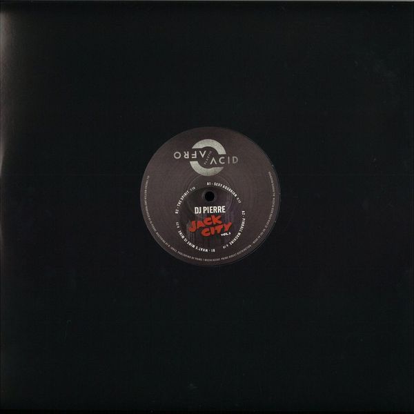 DJ Pierre - Jack City Vol. 1 12" Vinyl EP - House &amp; Acid Tracks