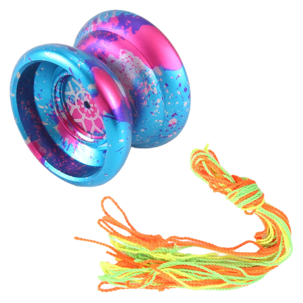 Aluminum Beginner Yo-Yos Ball For Yoyos Players With 10 Yoyo Strings