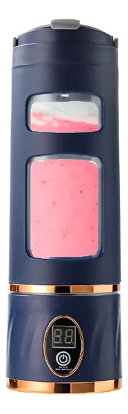 Portable USB Rechargeable Smoothie Blender, 3-Speed Mini Juicer