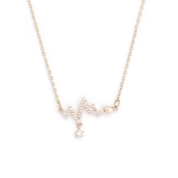 Cazabella Stainless Steel Rose Gold Necklace