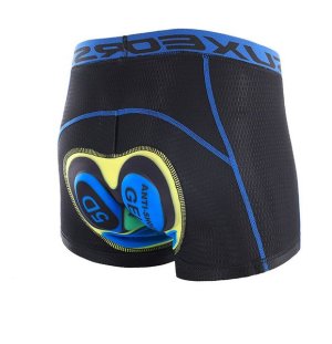 Men's Bike Underwear Shorts Gel Padded Widen Waistband U05