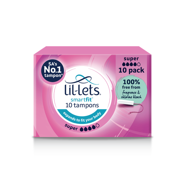 Lil-Lets Tampons Non-Applicator Super 10's