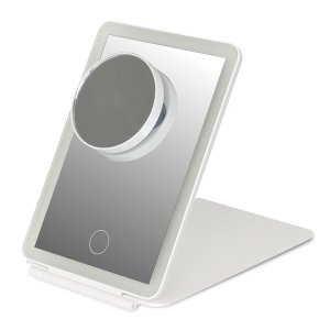 Home Quip USB Rechargeable Slimline Travel Mirror - Magnifying X5