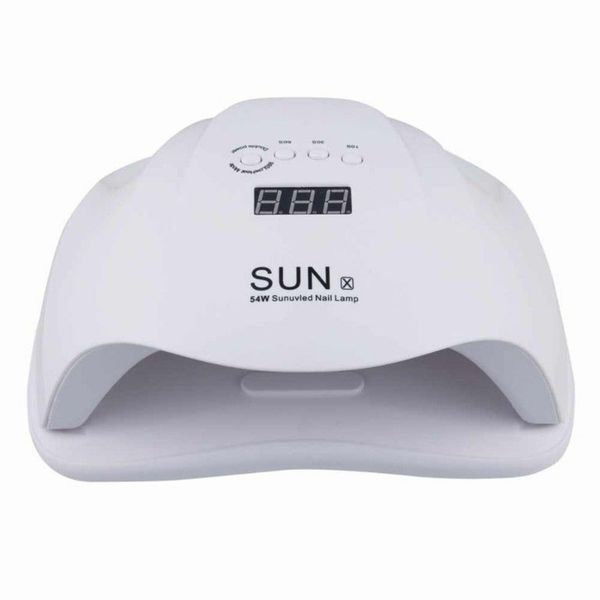 54W Sun X Professional Gel Polish Led Nail Dryer Lamp - White