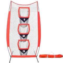 Rugby Training Throwing Net with Carry Bag Football Throwing Net -240x120cm