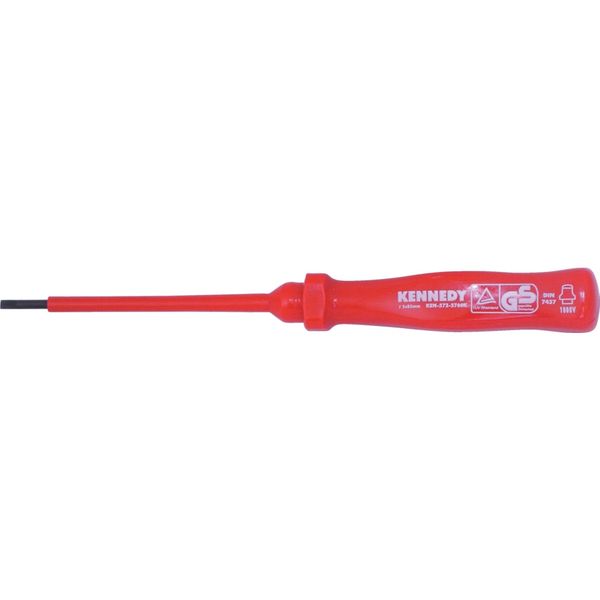 Electricians Screwdriver 5.5mm Parallel Tip 125mm Blade