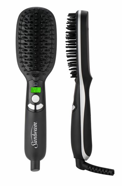 Sunbeam Heated Hair Straightener Brush