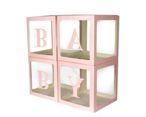 Balloon Decor Boxes 4 Pc