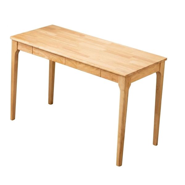 AEROR Modern Solid Wood Desk Home Office Study Table 120cm