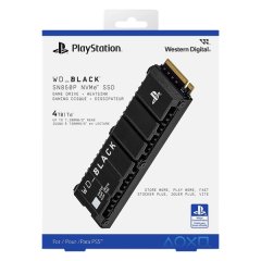 Playstation 5 Hard Drive - WD Black SN850P NVME SSD Hard Drive - 4TB (PS5)