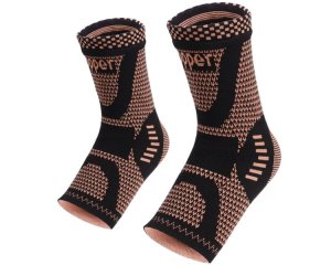 MorFansi Copper Wire Compression Socks Infused Ankle Support