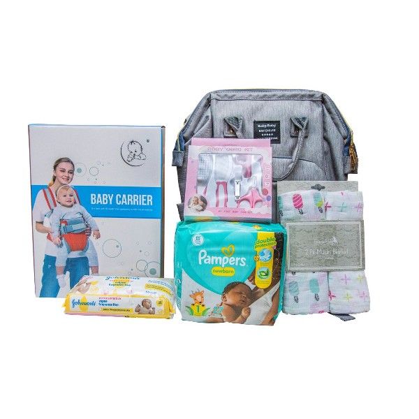 Newborn Baby Gift Set with Pampers