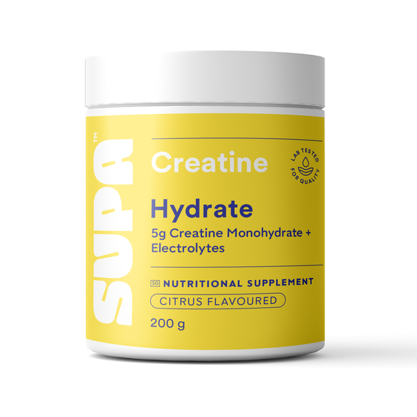 SupaCreatine Hydrate 200g - Citrus Flavour