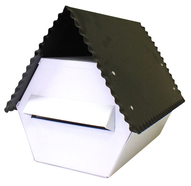 Fragram - Electro GAlva -nised Letter Box - Black