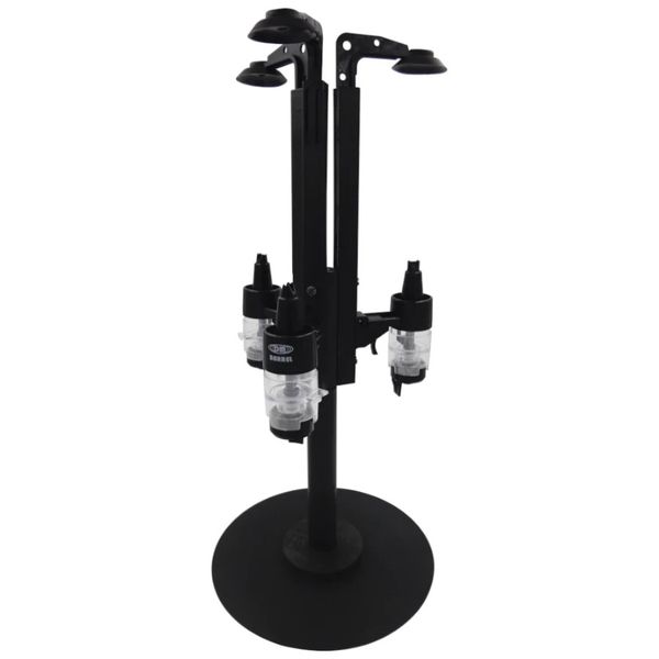 DM Procom - Rotary Stand with 3 Liquor Dispensers and Brackets