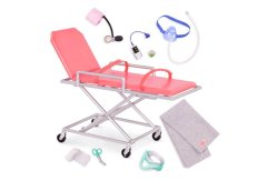 Our Generation Ambulance Gurney Set - OG Medi-Care for 18" Dolls