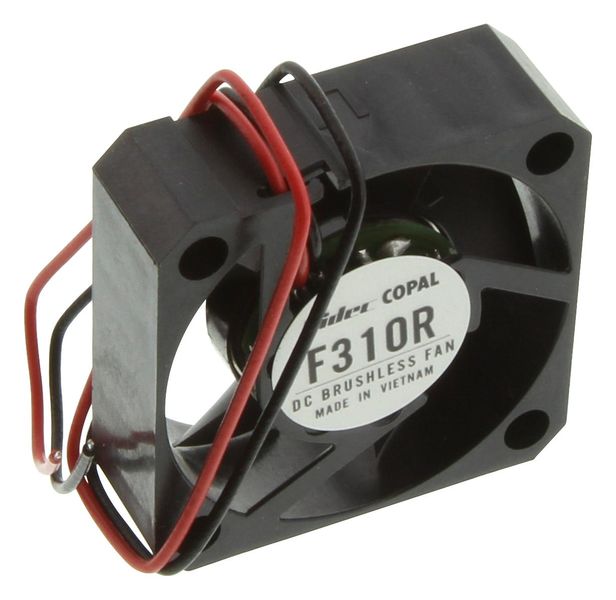 Nidec Copal (F310R-12LLC) DC Axial Fan, 12 V, Square, 30 mm, 10 mm