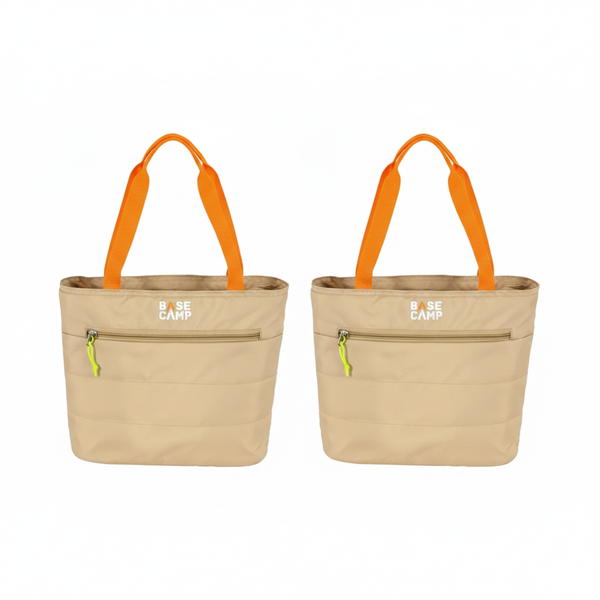 Basecamp Medium Insulated Cooler Bag Tote for 12 Cans - 2 Pack