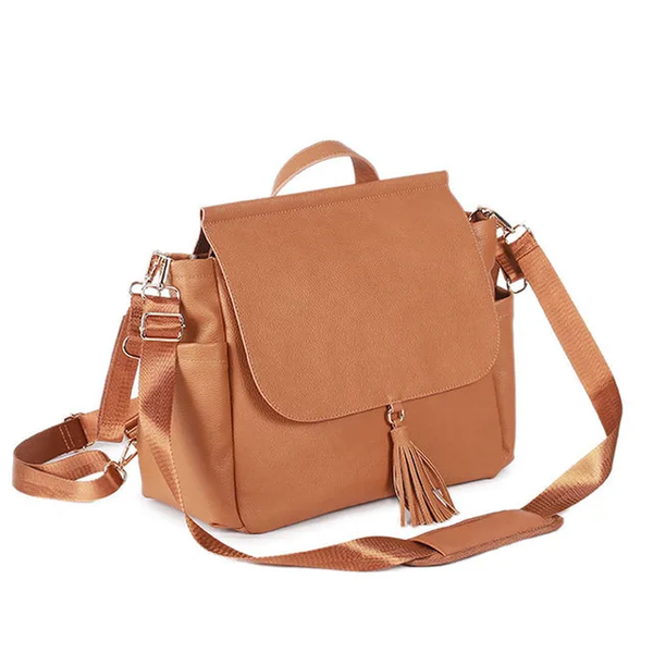 Leather Diaper Bag