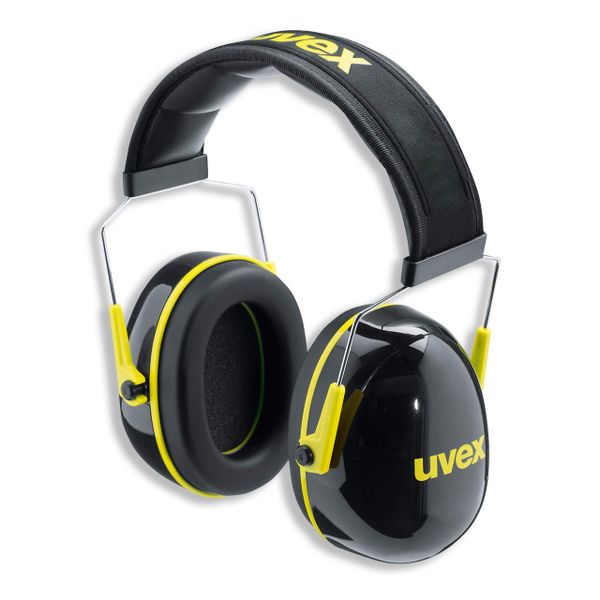 Uvex Earmuffs Black , Yellow