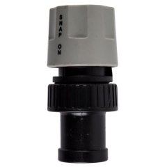 Coupling Full Flow &amp; Snap-On 15mm - 2 Pack