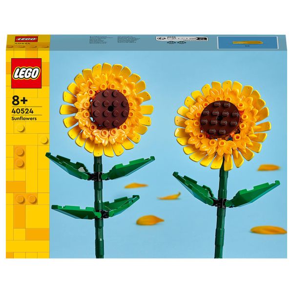 LEGO® Icons Sunflowers 40524 Building Blocks Toy Set; Flowers Botanical Collection (191 Pieces)