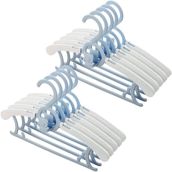 40Pieces Non Slip Baby Clothes Hanger Extendable for Newborn Clothes