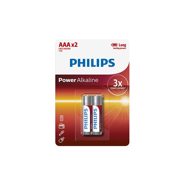 Radiant - Philips Power Alkaline LR03 AAA