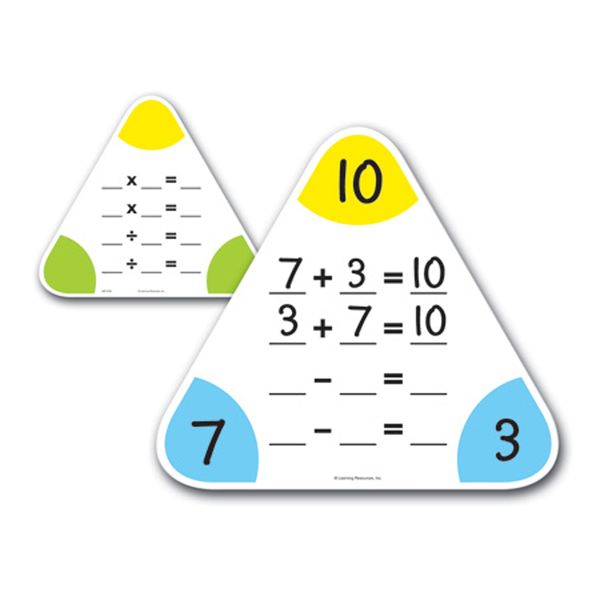 Learning Resources Wipe-Clean Fact Family Boards