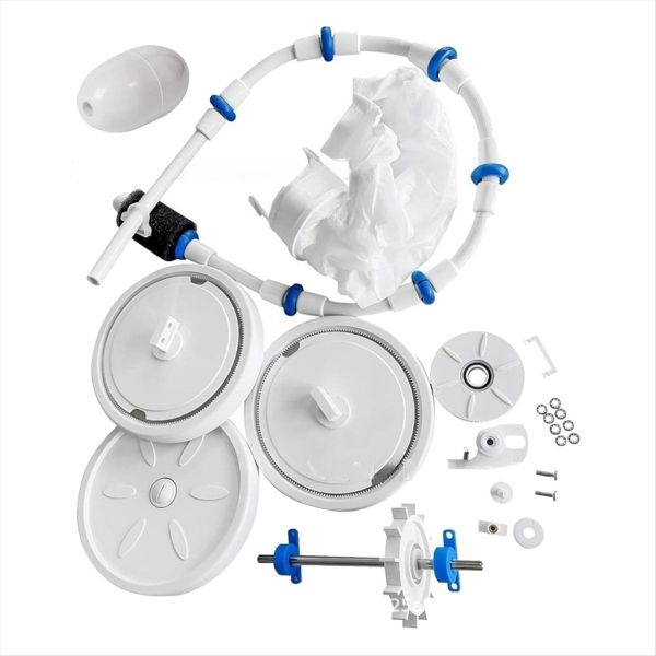 Pool Cleaner Tune Up Rebuild Kit for Polaris 180 280 Includes Wheels, Tires